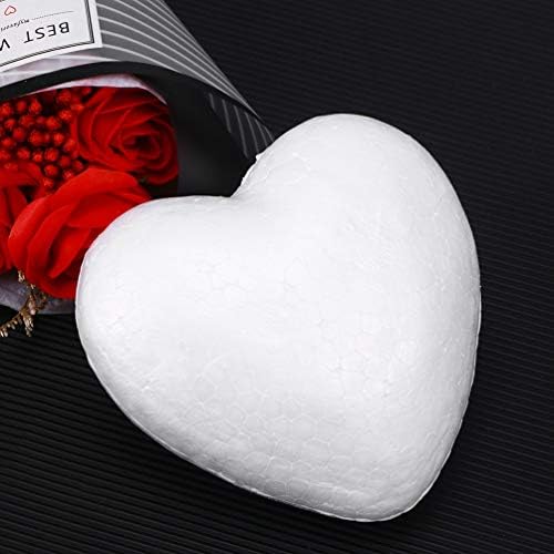 ABOOFAN Craft Foam Heart Half Styrofoam Polystyrone Ball Modeling Molde