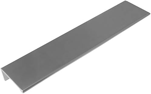 Laurey 96428-9 polegadas de borda geral Pull para portas do gabinete e frentes de gaveta - níquel de cetim - pacote de 10