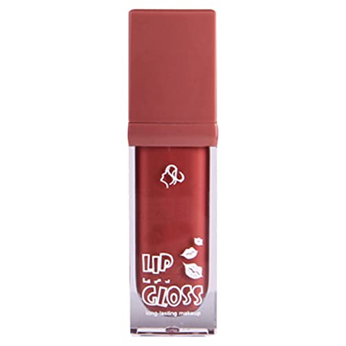 NPKGVia Velvet Lip Glaze Non Stick Copo During Lip Glaze Film Makeup não desbota Lipstick 2ML de tinta Airy Lip Tint 02