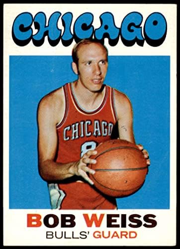 1971 Topps 128 Bob Weiss Chicago Bulls NM+ Bulls Penn St