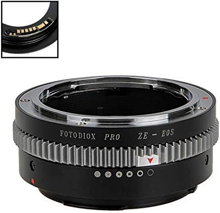 Adaptador de montagem de lentes Fotodiox Pro compatível com Mamiya 35mm SLR lente para Canon EOS Mount D/SLR Corpo - com