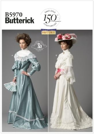 Butterick Patterns B5970 Misses 'Misses' Modelos de costura de saia, tamanho F5