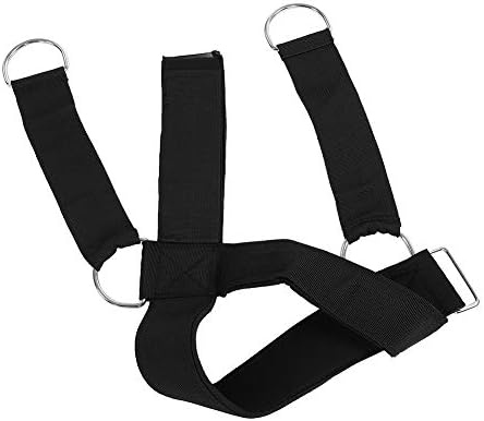 Levantamento de peso da cabeça, cinto de ginástica confortável para usar preto de 55 a 71 cm de cabeça da cabeça do pescoço para o