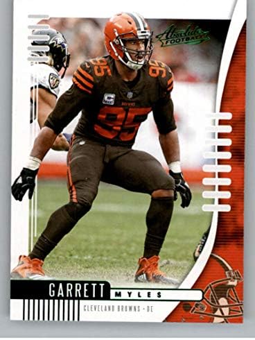 2019 panini verde absoluto 21 Myles Garrett Cleveland Browns NFL Football Trading Card