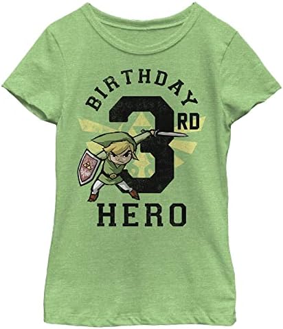 Nintendo Girl's Link Birthday 3 T-shirt
