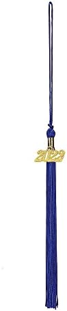 Lewote 2023 Taxel de formatura com charme de ouro de 2023 anos para pós -graduação ou lembrança