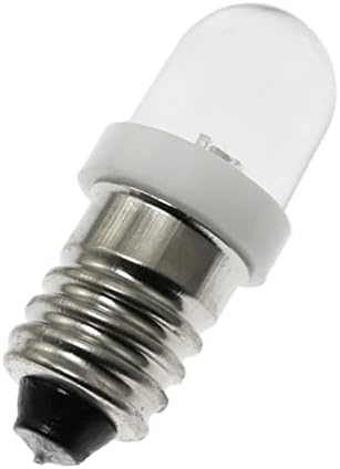 10pcs 0,2W 3V E10 Mini LED bulbo, lâmpadas de lâmpadas da base de parafuso miniatura Indicador de LED para o experimento