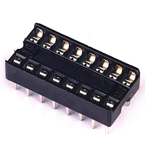 10pcs 16 pinos DIP IC Sockets 16p Circuito integrado IC