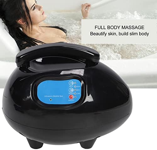 Tapete elétrico de massagem bolha da banheira, massagem de corpo inteiro 3 engrenagens Máquina térmica de banho borbulhante,