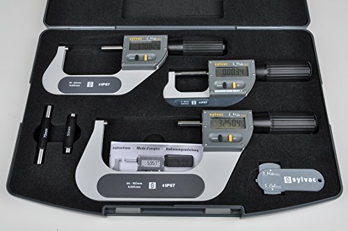 FOWLER 54-815-111-0 Garantia vitalícia Micrômetro Digital Rapid-Mic, 54-815-111, 0-4 Faixa de medição