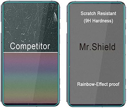 Sr.Shield [3-Pack] projetado para Xiaomi Black Shark 5 [vidro temperado] [Japão de vidro com dureza 9H] Protetor de tela com substituição