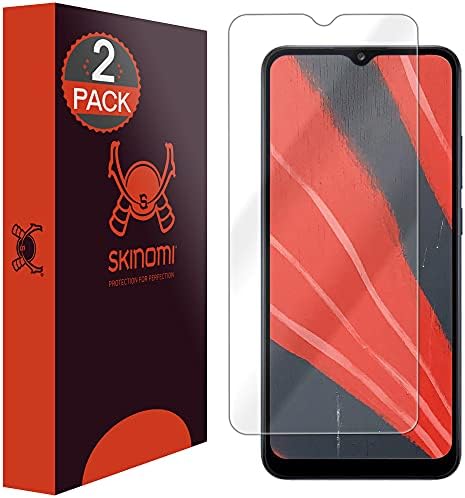 Protetor de tela Skinomi Compatível com Samsung Galaxy A03S/A03/A03 Core Clear Techskin TPU Anti-Bubble HD Film