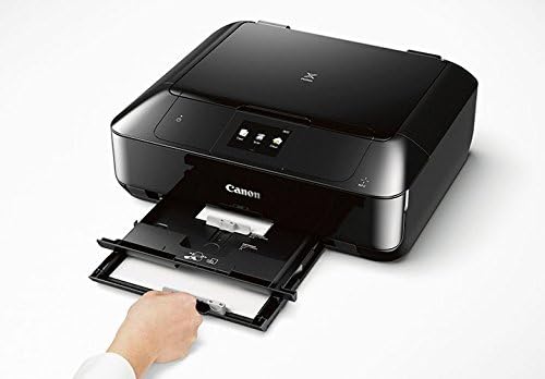 Canon Office Products MG7720 BK MG7720 Impressora All-In-One sem fio com scanner e copiadora: impressão móvel e tablet, com aeroprint