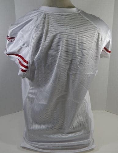 2009 San Francisco 49ers Blank Game emitiu White Jersey Reebok 46 DP24107 - Jerseys de Jerseys usados ​​na NFL não