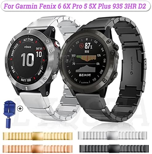 Coovs Smart Watch Band tapas para Garmin Fenix ​​6 6s 6x Pro 5x 5 5s mais 3 HR 935 945 Mk1 D2 S60 Straping de cinta