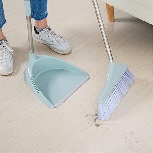 DNATS Broom e Dustpan Conjunto de borracha Dust dobrável Dobra para piso Produtos de escova doméstico Plástico varredor