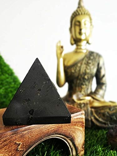 Sharvgun Meditação Red Onyx Stone Orgonita Orgona Pirâmide Cristal de Cura 65-75mm Ex-LG