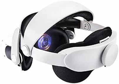 Alça de cabeça VR, acessórios de VR reduzem a pressão de limpeza fácil ABS de 180 graus ajustável para a missão 2