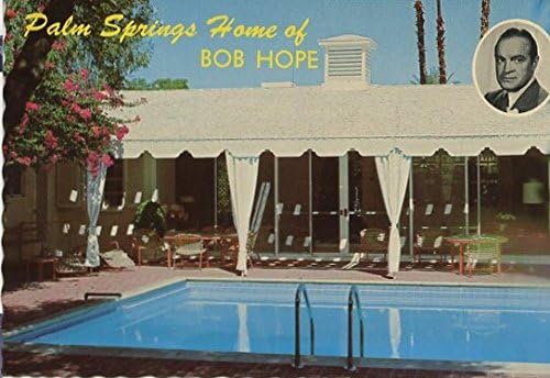 Bob Hope, ator comediante Grande cartão postal assinado com Coa JSA M51877