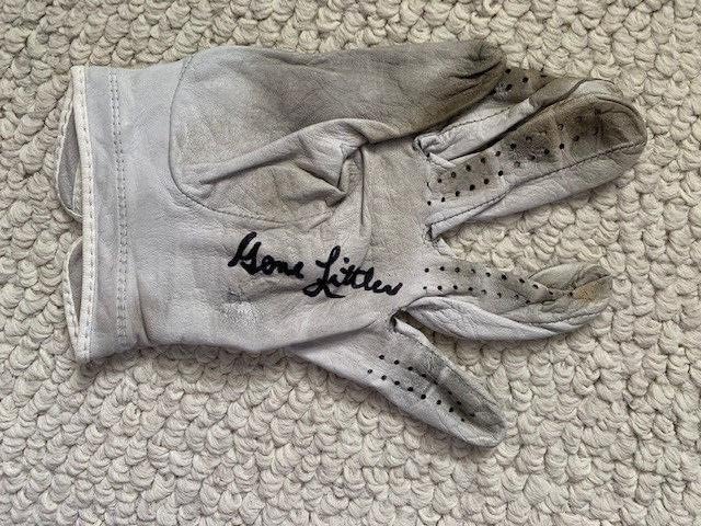 Gene Littler assinou e usou Golf Glove 1961 US Champion JSA - Luvas de golfe autografadas