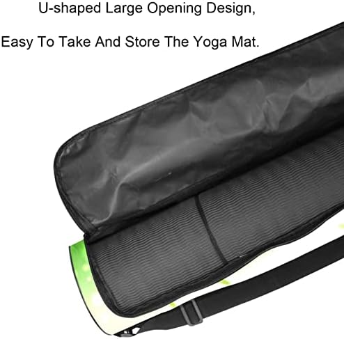 Dragonfly Lotus Yoga Mat Carrier Bag com alça de ombro de ioga bolsa de ginástica