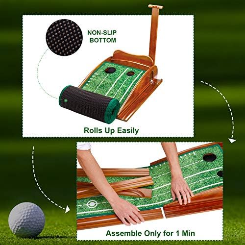 Remossy Wood Golf Putting Green Tape
