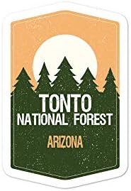 Tonto National Forest Vinyl Sticker 3 '' a 5,5 '' '
