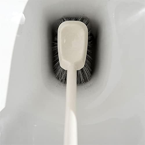 Amabeamts escova de vaso sanitário parede pendurável escova de vaso sanitário de cerdas macias WC Limpador de limpeza ferramentas