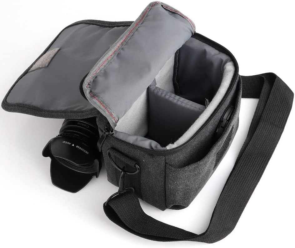 Foto Bolsa de câmera Bolsa de ombro de ombro de ombro de ombro Bolsa de armazenamento da câmera (cor: preto, tamanho