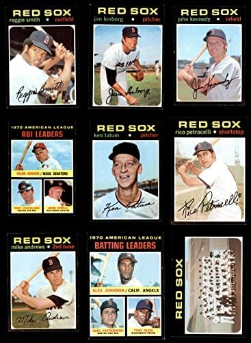 1971 Topps Boston Red Sox Set set Boston Red Sox Ex/Mt Red Sox