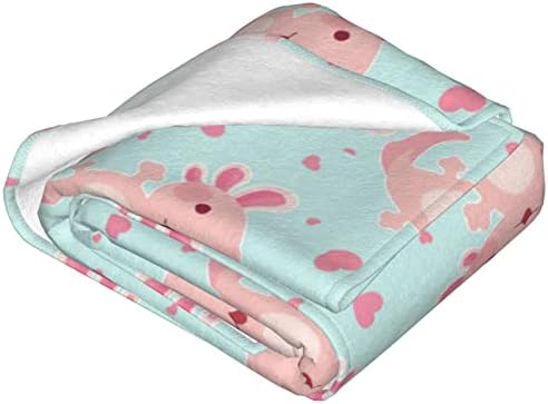 Axolotl Blanket 50 x40 Clanto fofo, cobertor super macio, presentes para meninas.