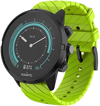 Bneguv 24mm Substituição Silicone Smart Watch tiras para Suunto D5/7/9/Baro Spartan Sport Wrist HR Baro Smartwatch Watchbands
