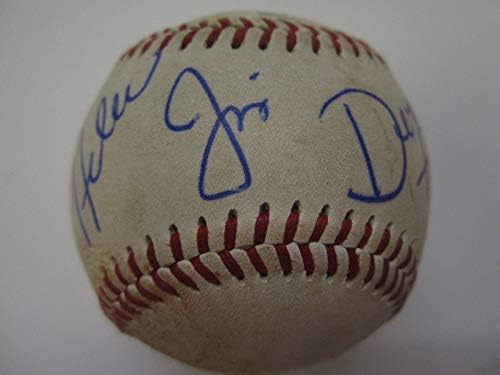 Hacksaw Jim Duggan WWE assinou o jogo oficial do meio -oeste da liga usada Baseball JSA - MLB Autografed Game Usado Baseballs usados