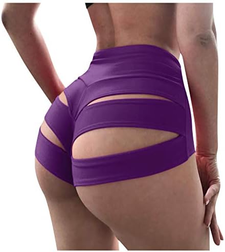 Mulheres cortam shorts de ioga scrunch booty calça quente ginástica de cintura alta academia ativa levantamento de butt sports perneiras