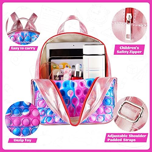 Mackpack de Abodhu Girls, bolsa de mochila para mulheres, mochila escolar Supplência escolar à prova d'água para estudantes