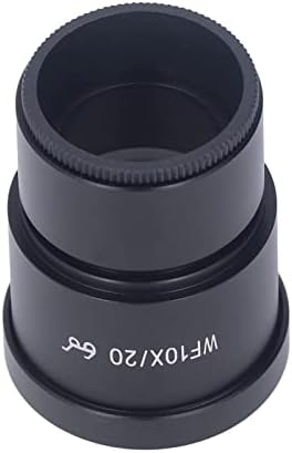 Lente de campo largo, lente de microscópio 10x 20mm Field 30mm Interface High Eye Point Angle Ocular angular para laboratório