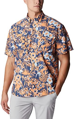Camisa de manga curta Super Bahama de Columbia masculina