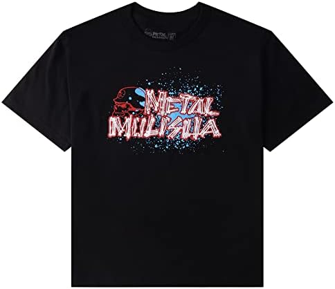 T-shirt de coletor de ossos de meninos de metal mulisha