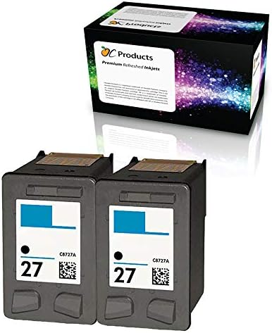 Substituição do cartucho de tinta reabastecida OCProducts para HP 27 para Deskjet 3650 3845 PSC 1310 1315 2200 2171