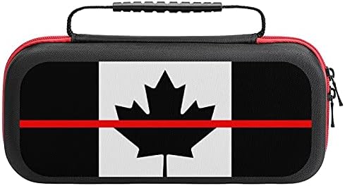 Funnystar Firefighters Red Line Canada Protetive Case de proteção com armazenamento compatível com o kit de acessórios Lite