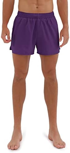 Ododos masculino de 3 shorts de corrida com zíper traseiro bolso rápido seco seco leve Athletic Workout Gym Shorts