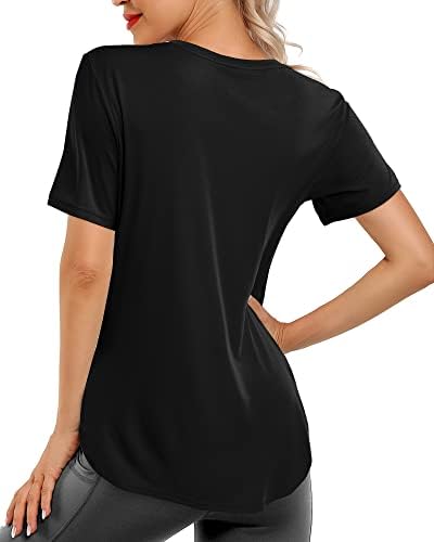 G4Free Sleeve Sleeve Tops Tops para mulheres atléticas de camisetas