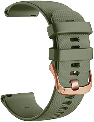 Twrqa 18 20 22mm Smart Watch tiras oficiais para Garmin Venu 2 Silicone Wrist Belt para Garmin Venu 2s Sq Bracelet WatchBand