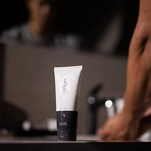 Lavagem de rosto masculino por Skincare de Dampricus | Poro, petróleo e limpador de rosto para homens | Lavagem de faces diariamente