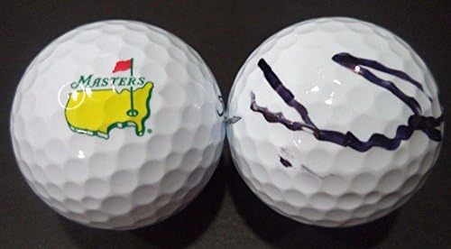 Jamie Donaldson Golf Star assinado Titlegraph Titleist Masters Logotipo Ball Coa B - Bolas de golfe autografadas