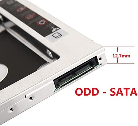 Dy-tech SATA para SATA 2º HDD SSD DUSTO CADDY DO DISCO PARA ASUS G74SX SWAP DS4E1S DS-4E1S DVD