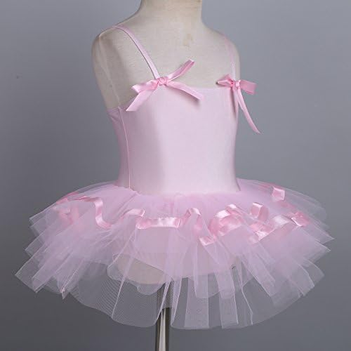 Yizyif Kids Girl's Camisole Ballet Tutu Dress Up Leotard Dancewear Fantas