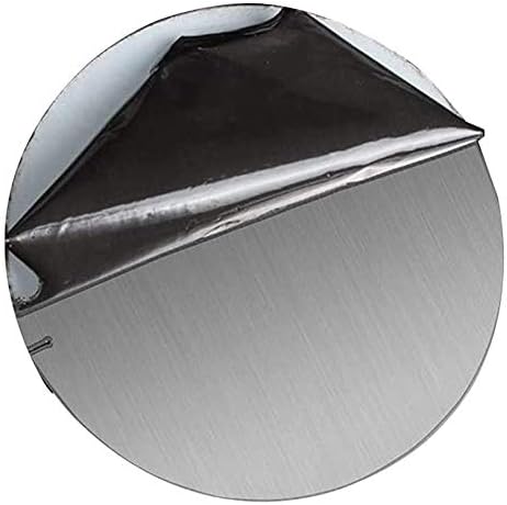 Placa redonda de aço inoxidável Zeroobegin, 304 folha de disco, resistente à corrosão, corte a laser, para equipamentos de