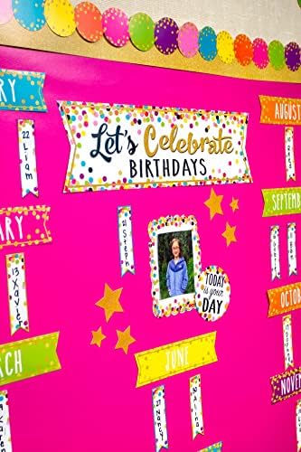 Confetes Vamos comemorar o Mini Boletim do Birthation Board