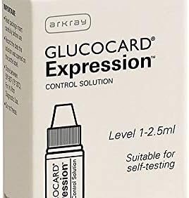Solução de controle de expressão de glucocard Arkray